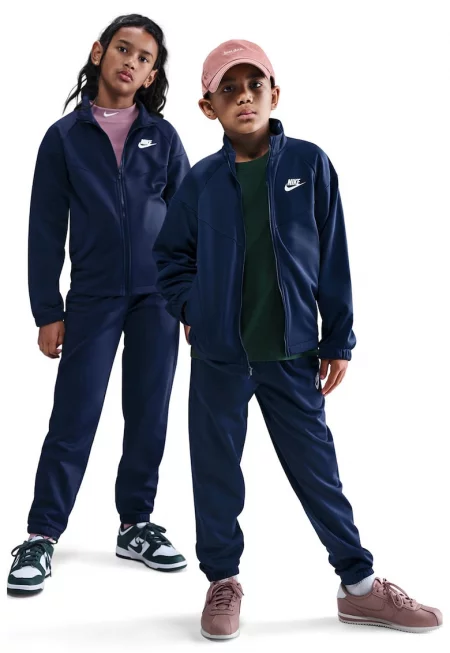 Спортен екип с еластична талия - Тъмносин