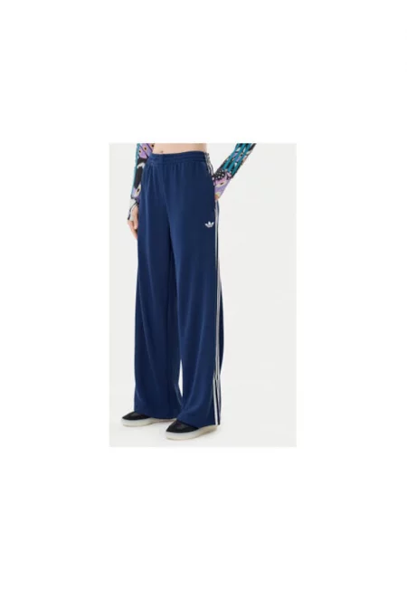 Спортен панталон от полиестер с разкроена кройка