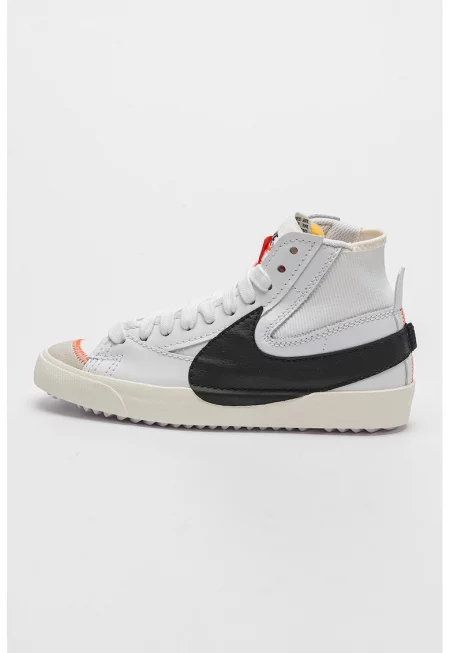 Спортни обувки Blazer Low'' 77 от кожа и текстил - Бял/Черен