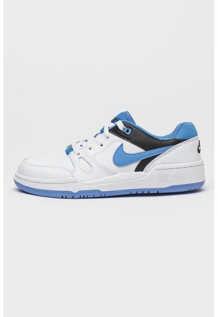 Спортни обувки Full Force от кожа и еко кожа - Бял/Лавандула