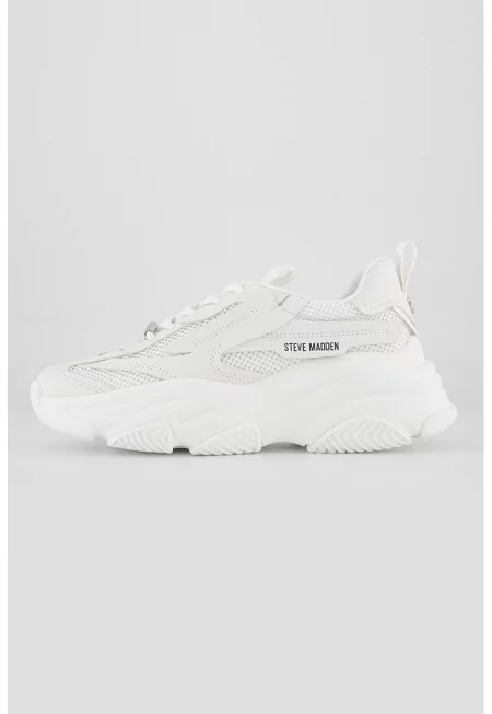 Спортни обувки Possession-E с мрежести зони - Бял