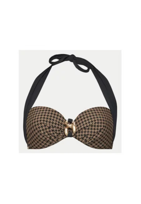 Сутиен  303691189 - Полиамид - Кафяв