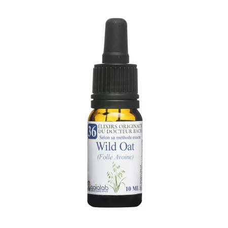 Цветна есенция Бах № 36 – Разклонена овсига (Wild Oat), капки, 10 ml