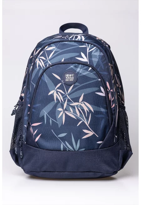 Унисекс раница Ettie 25 с две отделения - Тъмносин/Бледо розово