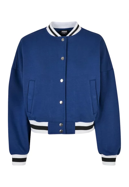 Яке бомбър с памук - Тъмносин