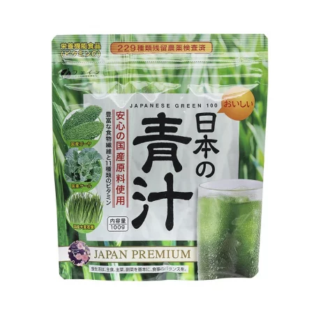 Зелени японски суперхрани – Детокс, енергия и тонус, 100 g прах