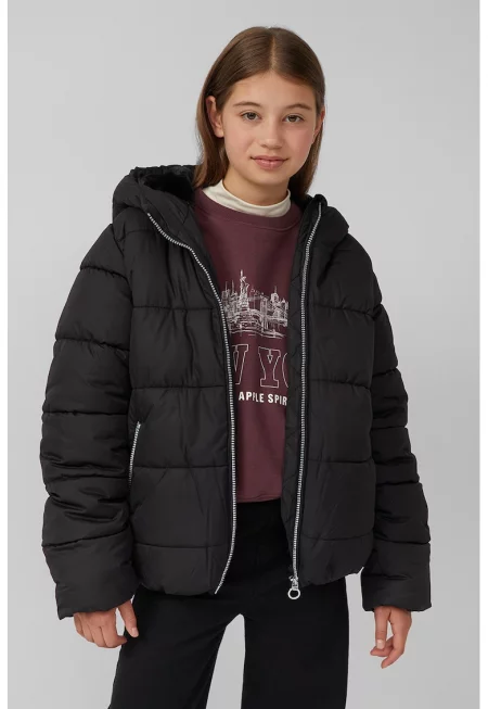 Зимно яке с качулка и цип