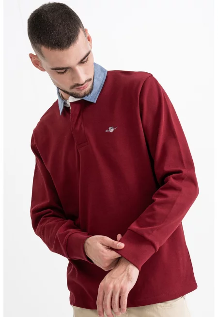 Блуза с яка от шабре