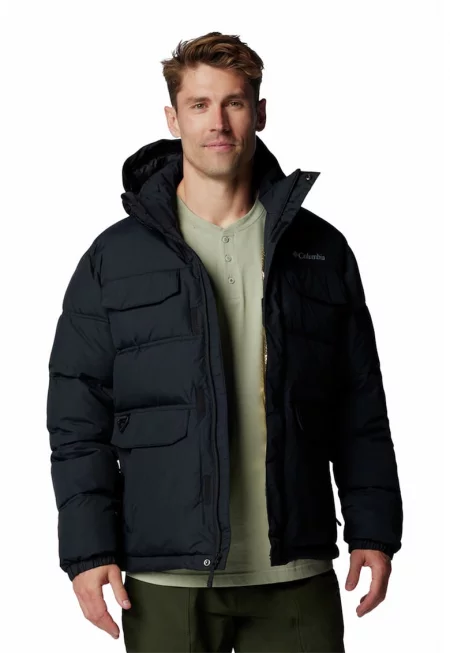 Бухнало зимно яке Landroamer с изолация - Черен