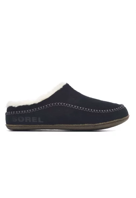 Чехли -  Nakiska Slide II - велур - Черен