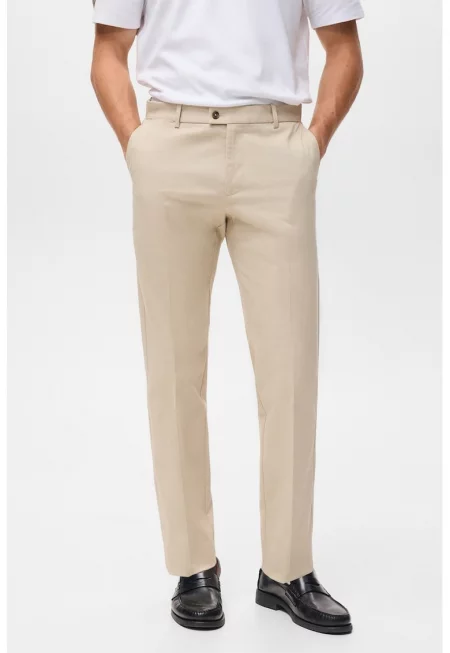 Чино панталон със средновисока талия