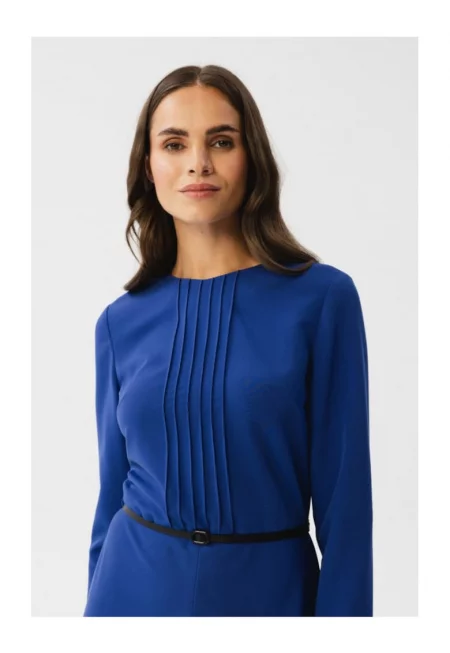 Дамска миди рокля -  Kerigor - метличина