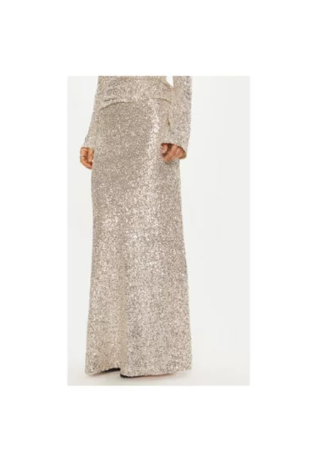 Дамска пола -  304453663 - Полиестер - Бежов - Бежов