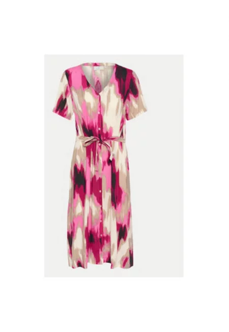 Дамска рокля -  303964917 - Вискоза - Розов - Розово