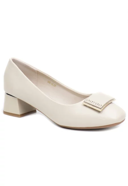 Дамски обувки 508 13 кремав