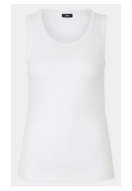 Дамски топ  30040191 10017040 - Памук/Еластан - Бял