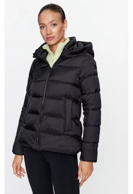 Дамско яке -  302873296 - Найлон - Черно - Черен