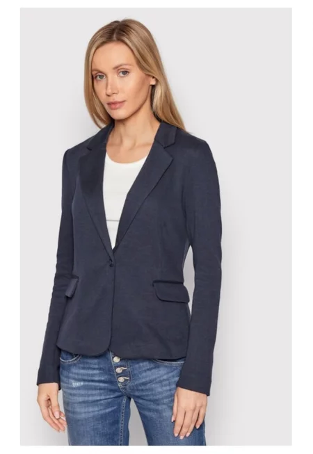 Дамско яке -  79642 - Полиестер - Морско синьо - Тъмносин