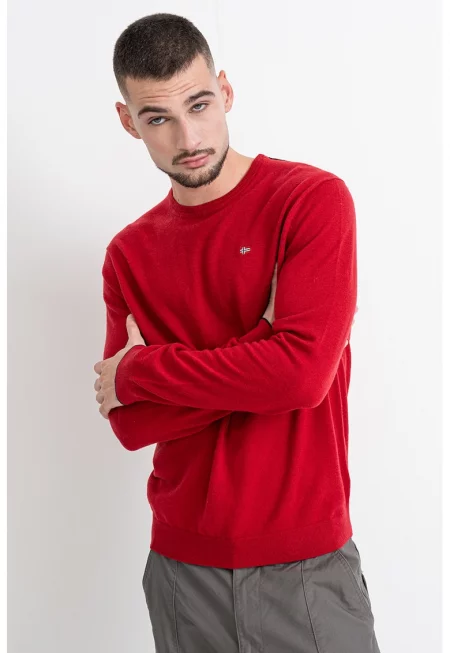 Фино плетен вълнен пуловер Damavand