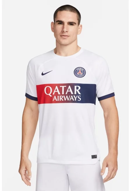 Футболна тениска PSG с принт - Червен/Бял/Тъмносин