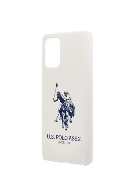 Калъф US Polo Big Horse за Samsung Galaxy S20 Plus - White