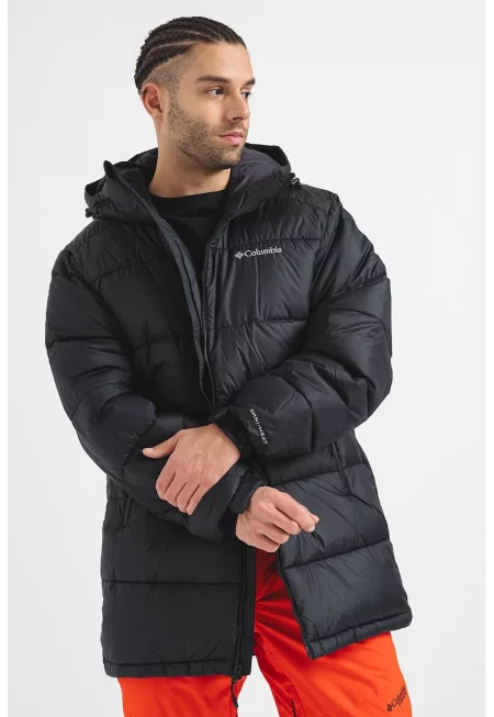 Капитонирано зимно яке Pike Lake™ с качулка - Избеляло черно