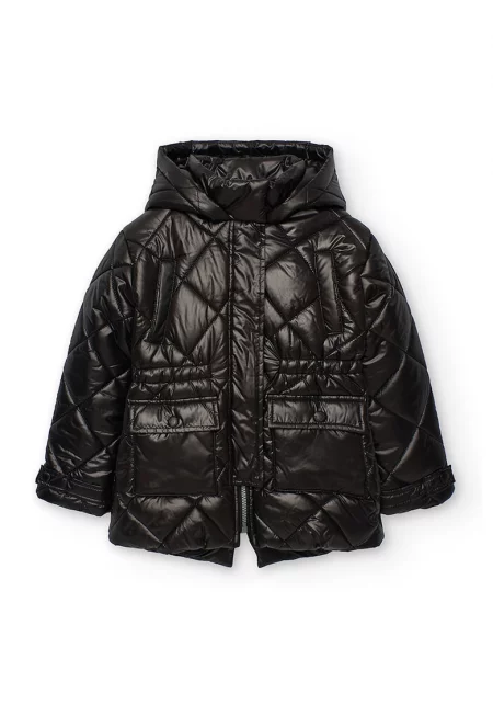 Капитонирано зимно яке с качулка