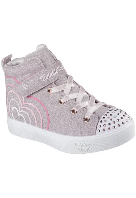 Кецове Twinkle Toes Heart Steps с LED светлини
