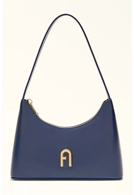 Кожена чанта с дълга дръжка Diamante