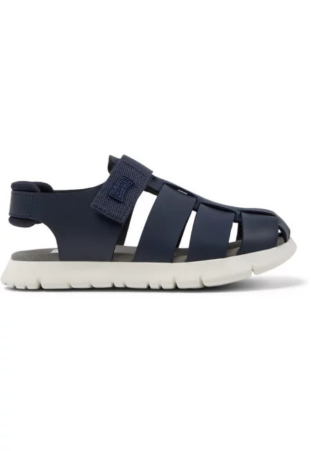 Кожени сандали Fisherman с велкро