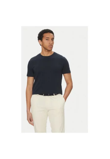 Мъжка тениска  10019307 30045539 - Органичен памук - Тъмносин - Тъмносин