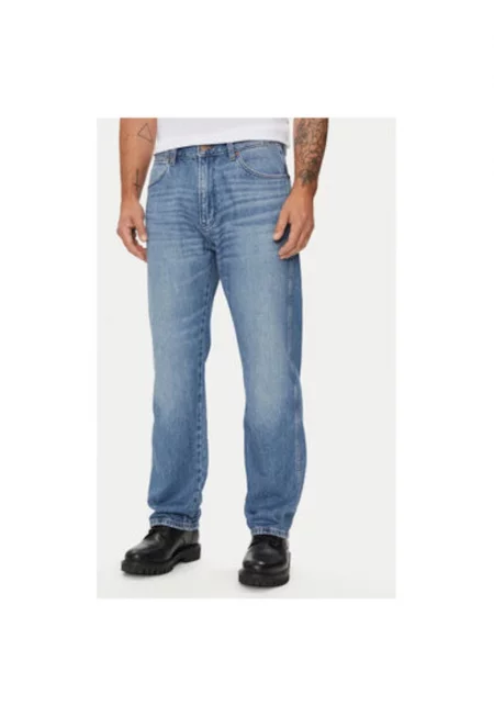 Мъжки дънки -  304288555 - Памук - Син - Син