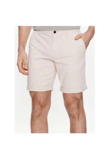 Мъжки къси панталони Jack Jones - 12182549 - памук - сив