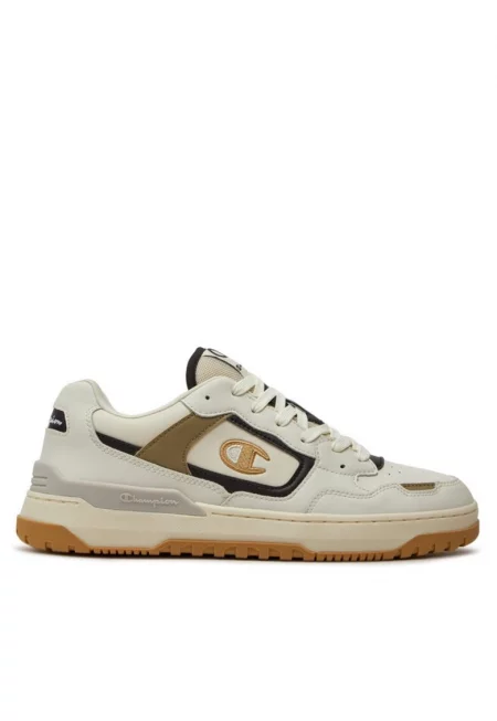 Мъжки маратонки -  Еко кожа - Екрю - Екрю