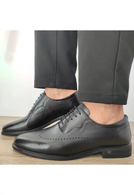 Мъжки обувки  F066-025 - Елегантни - черни - Черен