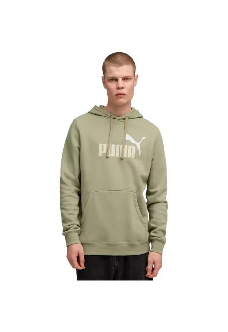 Мъжки суичър  Ess 2 Color No. 1 Logo Hoodie Fl Lux Arm - Бежов - Бежов