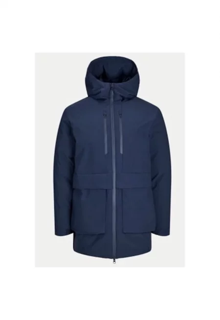 Мъжко яке -  304368905 - Полиестер - Син - Син