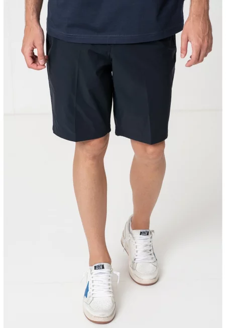 Олекотени стандартни шорти Speedflex с джобове - Тъмносин