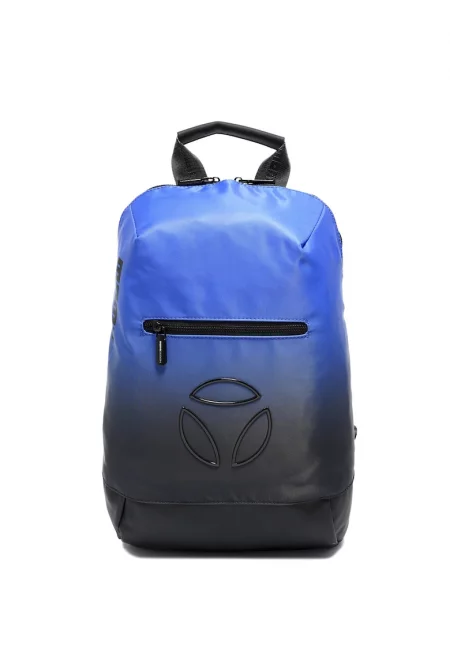 Раница от еко кожа - Син