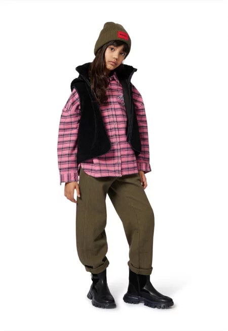 Шапка от памук с лого