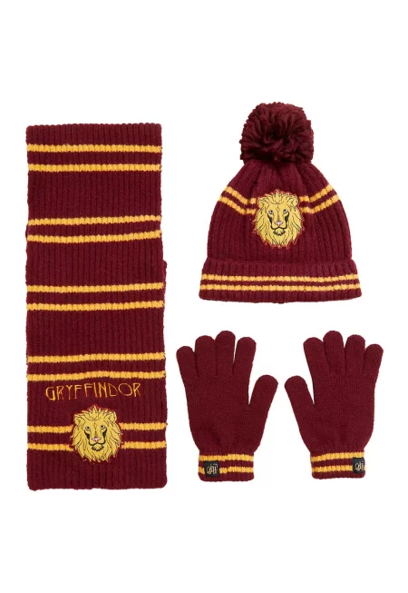 Шапка с щампа на Harry Potter - ръкавици и шал