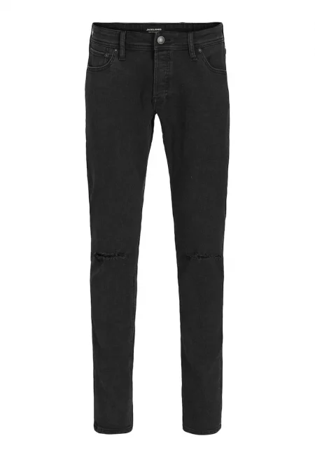 Скини дънки с протрити зони