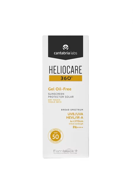 Слънцезащитен гел Cantabria Heliocare 360º SPF50 - С немазна текстура - 50 мл