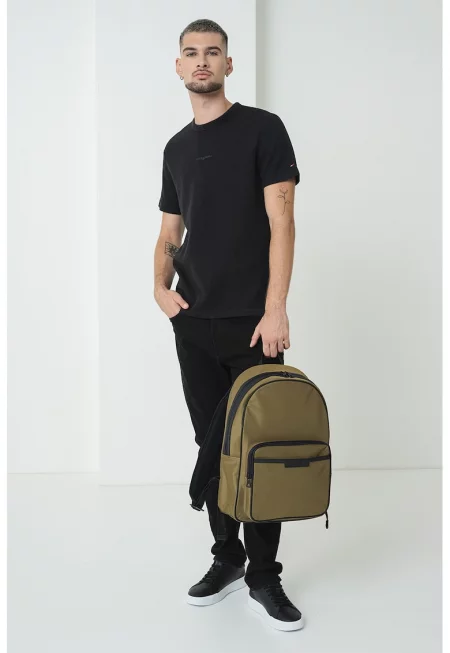 Слим памучна тениска