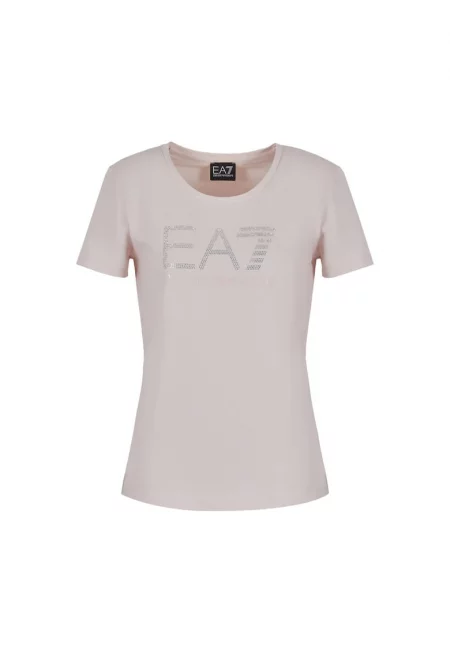 Тениска  EA7 Logo Series 30647 - Виолетов