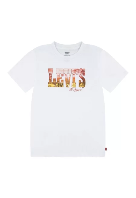 Тениска с овално деколте и лого