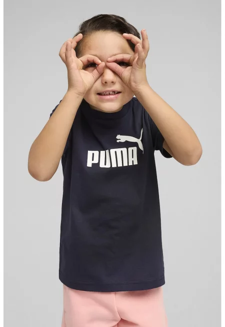 Тениска с овално деколте и лого