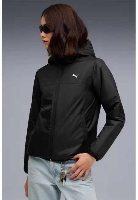 Яке с лого - Черен