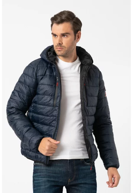 Зимно капитонирано яке Alaric - Тъмносин