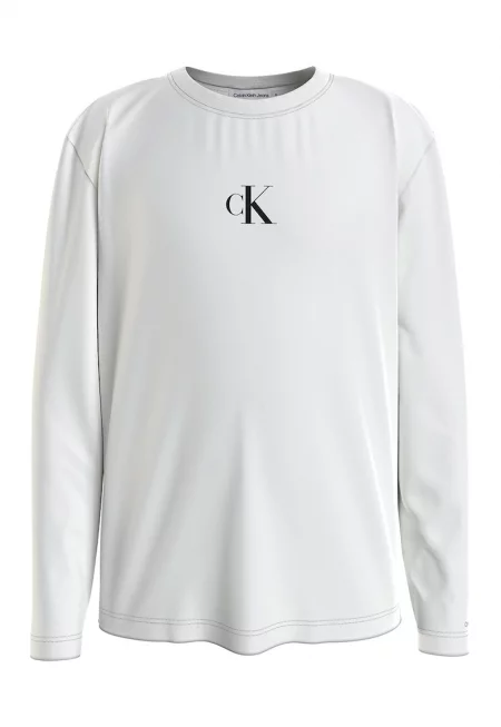 Блуза с овално деколте и лого